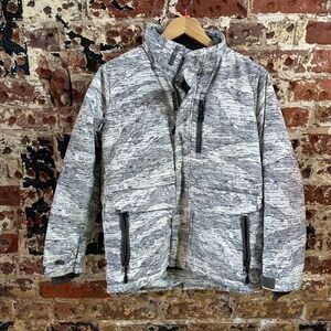 Boulder Gear Ski Jacket Winter White Gray Boys Youth Large